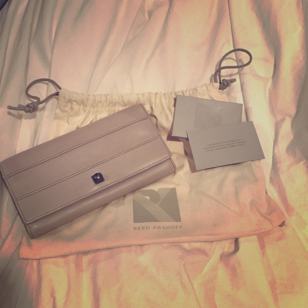 Reed Krakoff Napa Leather “Ribbon” Wallet NWT